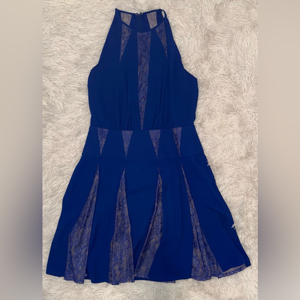 BCBG Navy Blue Cocktail Dress